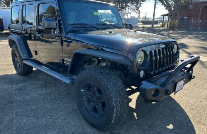 2017 Jeep Wrangler Unlimited Sport 3.6 V6 4 X 4 $50,000