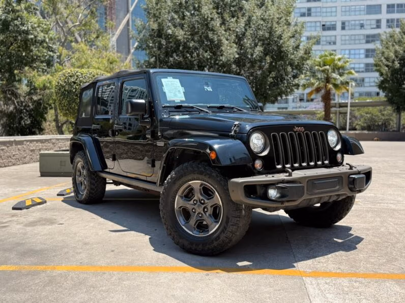 2017 Jeep Wrangler Unlimited 75th Anniversary Edition - vista trasera