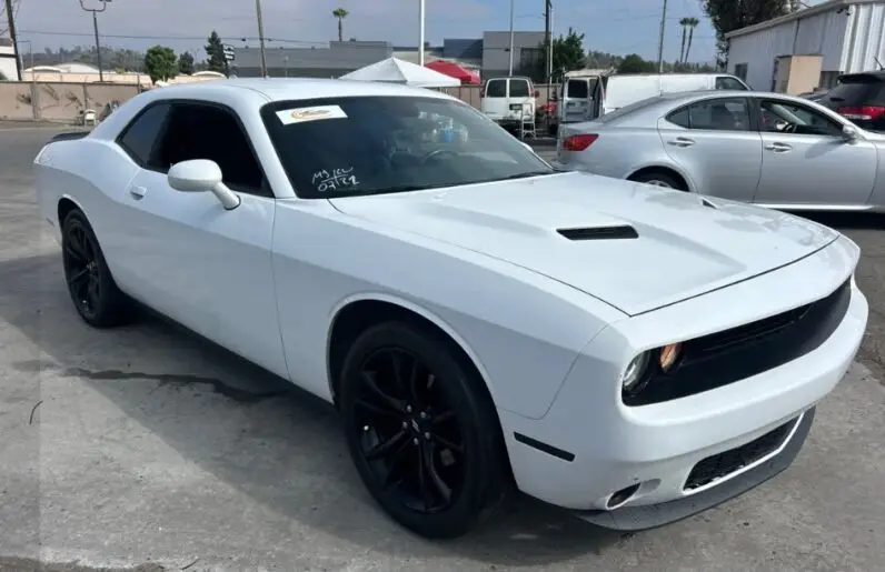 2018 Dodge Challenger SXT - vista lateral trasero