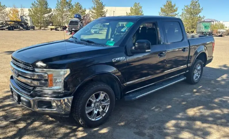 2018 Ford F-150 Lariat - vista lateral frontal