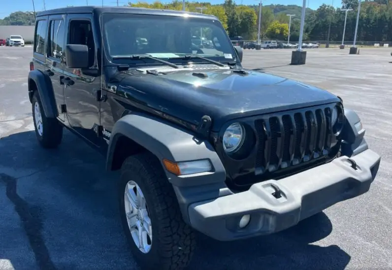2018 Jeep Wrangler Unlimited Sport - vista trasera