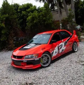 2003 Mitsubishi Lancer EVO 8 en Cdmx - vista lateral izquierdo